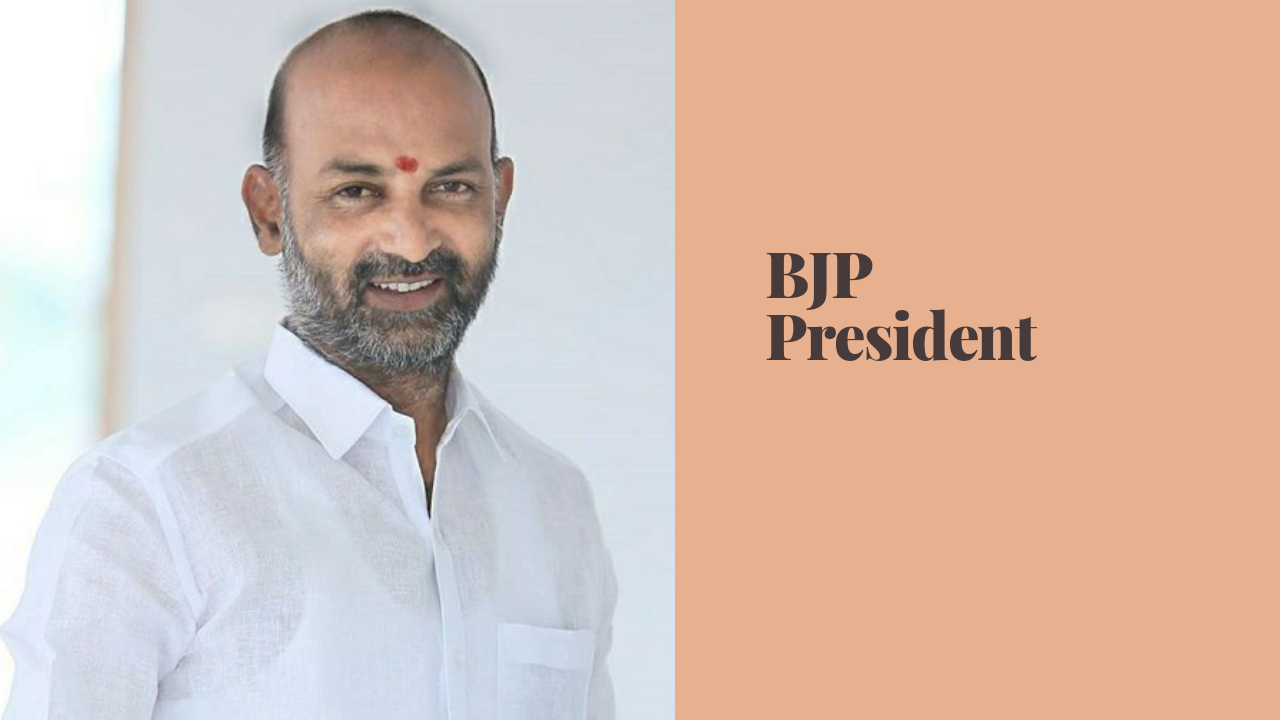 Bandi Sanjay – Telangana BJP President